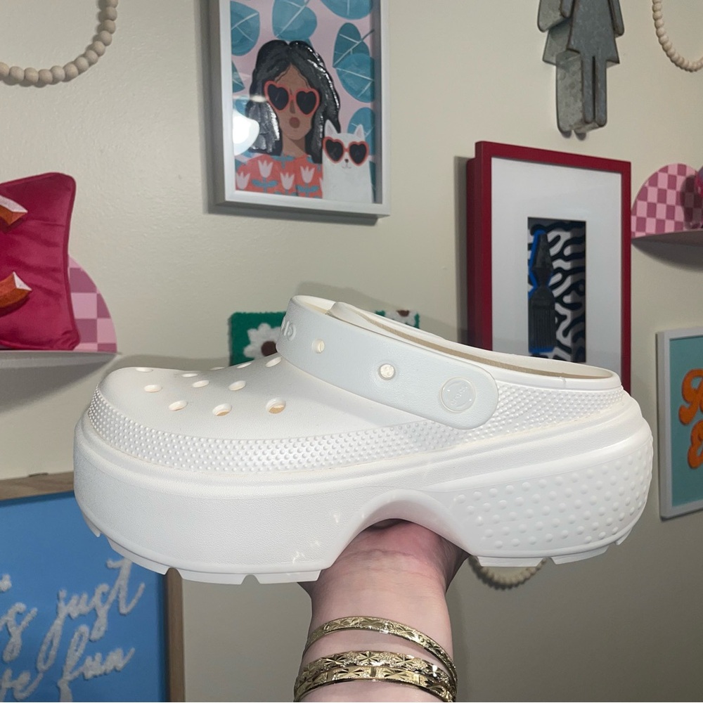 CROCS Women’s Stomp Platform Clogs - image 3